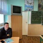 Na zdjęciu: Bartłomiej Rosiak - najmłodszy nauczyciel w Polsce / Fot Eliza Cichosz - Radio Łódź