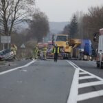 15.11.2022. Przełom. Wypadek / Fot. Jarosław Kubalski - Radio Kielce