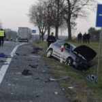 15.11.2022. Przełom. Wypadek / Fot. Jarosław Kubalski - Radio Kielce