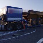 15.11.2022. Przełom. Wypadek / Fot. KMP Kielce