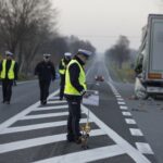 15.11.2022. Przełom. Wypadek / Fot. Jarosław Kubalski - Radio Kielce