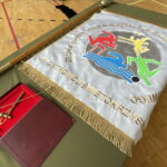 25.11.2022. Ostrowiec Św. Przekazanie sztandaru dla Szkoły Mistrzostwa Sportowego. / Fot. Emilia Sitarska - Radio Kielce