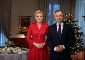 Agata Kornhauser-Duda i Andrzej Duda / źródło: KPRP