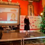 19.12.2022. Kielce. Gala konkursu Senior w Ruchu. Na zdjęciu: Anna Krupka - wiceminister sportu i turystyki / Fot. Daniel Czwartosz - Radio Kielce