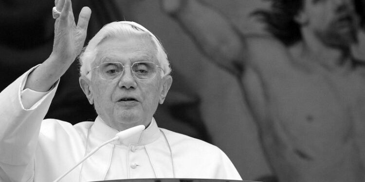 Na zdjęciu: papież Benedykt XVI / Fot. EPA/ETTORE FERRARI. Dostawca: PAP/EPA