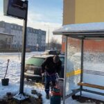 17.12.2022. Skarżysko-Kamienna. Montaż systemu informacji pasażerskiej / Fot. UM Skarżysko