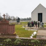 30.11.2022. Michniów. Delegacja pracowników z muzeum Památník / źródło: Mauzoleum Martyrologii Wsi Polskich w Michniowie