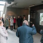 30.11.2022. Michniów. Delegacja pracowników z muzeum Památník / źródło: Mauzoleum Martyrologii Wsi Polskich w Michniowie