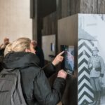 30.11.2022. Michniów. Delegacja pracowników z muzeum Památník / źródło: Mauzoleum Martyrologii Wsi Polskich w Michniowie