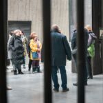 30.11.2022. Michniów. Delegacja pracowników z muzeum Památník / źródło: Mauzoleum Martyrologii Wsi Polskich w Michniowie