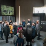 30.11.2022. Michniów. Delegacja pracowników z muzeum Památník / źródło: Mauzoleum Martyrologii Wsi Polskich w Michniowie