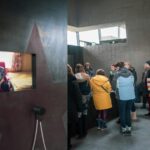 30.11.2022. Michniów. Delegacja pracowników z muzeum Památník / źródło: Mauzoleum Martyrologii Wsi Polskich w Michniowie