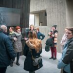 30.11.2022. Michniów. Delegacja pracowników z muzeum Památník / źródło: Mauzoleum Martyrologii Wsi Polskich w Michniowie