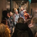 30.11.2022. Michniów. Delegacja pracowników z muzeum Památník / źródło: Mauzoleum Martyrologii Wsi Polskich w Michniowie