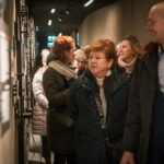 30.11.2022. Michniów. Delegacja pracowników z muzeum Památník / źródło: Mauzoleum Martyrologii Wsi Polskich w Michniowie