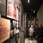 30.11.2022. Michniów. Delegacja pracowników z muzeum Památník / źródło: Mauzoleum Martyrologii Wsi Polskich w Michniowie