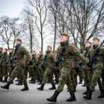 04.12.2022. Kielce. Przysięga żołnierzy 10. Świętokrzyskiej Brygady Obrony Terytorialnej / Fot. Daniel Woś - 10. ŚBOT