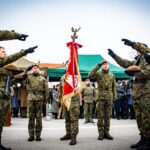 04.12.2022. Kielce. Przysięga żołnierzy 10. Świętokrzyskiej Brygady Obrony Terytorialnej / Fot. Daniel Woś - 10. ŚBOT