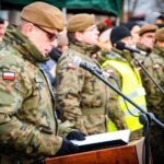 04.12.2022. Kielce. Przysięga żołnierzy 10. Świętokrzyskiej Brygady Obrony Terytorialnej / Fot. Daniel Woś - 10. ŚBOT