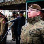 04.12.2022. Kielce. Przysięga żołnierzy 10. Świętokrzyskiej Brygady Obrony Terytorialnej / Fot. Daniel Woś - 10. ŚBOT