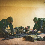 Ostrowiec Św. Kurs Ratownika Pola Walki. / Fot. ŚBOT