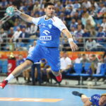 11.12.2022. Płock. Mecz Ekstraklasy piłkarzy ręcznych Wisła Płock - Łomża Industria Kielce. / Fot. Szymon Łabiński - PAP