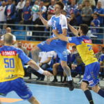 11.12.2022. Płock. Mecz Ekstraklasy piłkarzy ręcznych Wisła Płock - Łomża Industria Kielce. / Fot. Szymon Łabiński - PAP