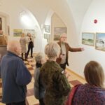 18.12.2022. Sandomierz. Wernisaż wystawy Tadeusza Blicharza / źródło: Sandomierskie Centrum Kultury - Facebook