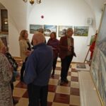 18.12.2022. Sandomierz. Wernisaż wystawy Tadeusza Blicharza / źródło: Sandomierskie Centrum Kultury - Facebook