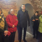 10.12.2022. Sandomierz. Podziemna trasa dla turystów. / Fot. Grażyna Szlęzak - Radio Kielce