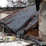 25.11.2022. Bliżyn. Wybuch gazu / Straż Pożarna