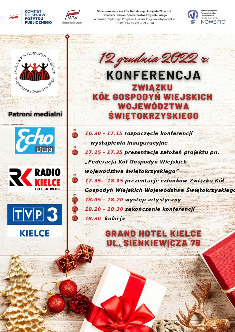 Konferencja Związku Kół Gospodyń Wiejskich - Radio Kielce