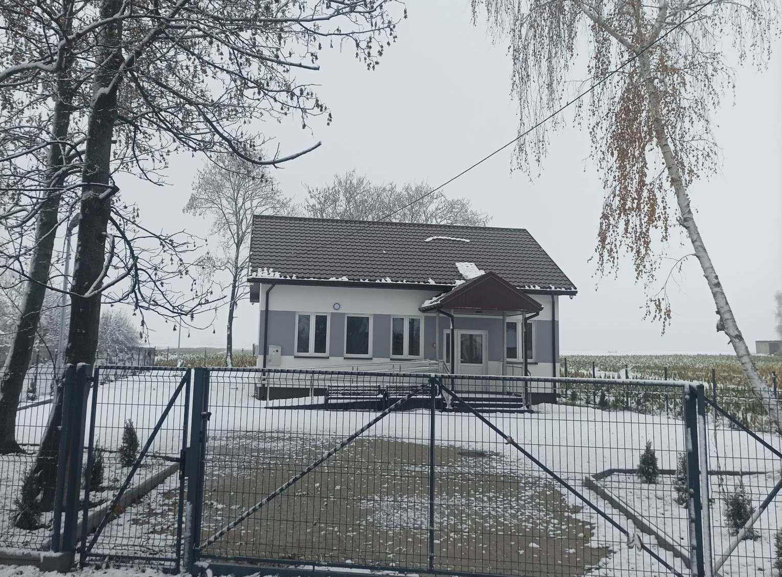 Balbinów. Wyremontowany budynek na potrzeby świetlicy / Fot. Emilia Sitarska - Radio Kielce