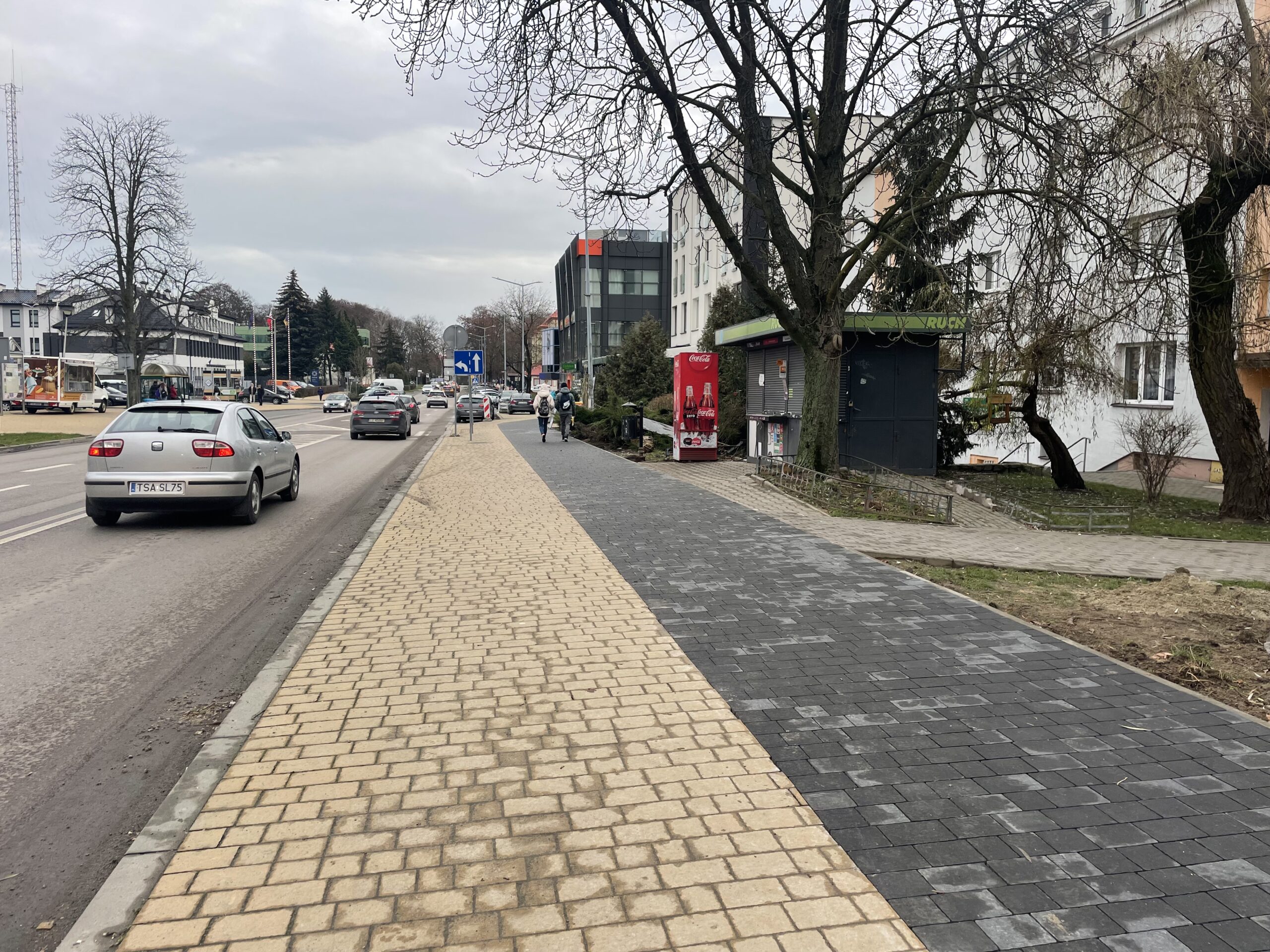 Sandomierz. Remont ulicy Koseły / Fot. Grażyna Szlęzak - Radio Kielce