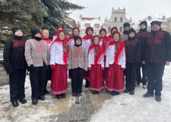 Sandomierz. Chór dziecięco-młodzieżowy z Ostroga / Fot. Grażyna Szlęzak - Radio Kielce