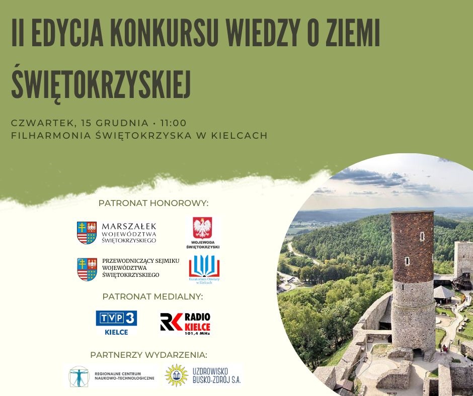 Konkurs Wiedzy o Ziemi Świętokrzyskiej - Radio Kielce