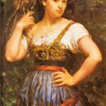 Sprzedany obraz Jana Matejki - Córka Helena z krogulcem / Fot. Wikipedia