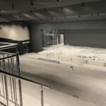 02.12.2022. Końskie. Prace przy budowie Koneckiego Centrum Kultury / Fot. Magdalena Galas-Klusek - Radio Kielce