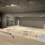 02.12.2022. Końskie. Prace przy budowie Koneckiego Centrum Kultury / Fot. Magdalena Galas-Klusek - Radio Kielce