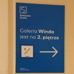 Kieleckie Centrum Kultury. Oznaczenie ścieżek. / Fot. Ewelina Walczak - Radio Kielce