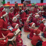 06.12.2022. Starachowice. Wizyta Świętego Mikołaja w przedszkolu Kreatywne Nutki / Fot. Anna Głąb – Radio Kielce