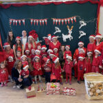 06.12.2022. Starachowice. Wizyta Świętego Mikołaja w przedszkolu Kreatywne Nutki / Fot. Anna Głąb – Radio Kielce