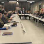 12.12.2022. Michniów. Spotkanie komitetu honorowego obchodów 80. rocznicy pacyfikacji Michniowa / Fot. Anna Głąb - Radio Kielce