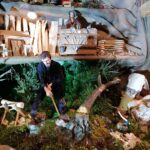 Szaniec. Ruchoma szopka / Fot. Marta Gajda-Kruk - Radio Kielce