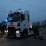 03.12.2022. Skalbmierz. Mikołajkowo-świąteczny konwój / Fot. Marta Gajda-Kruk - Radio Kielce