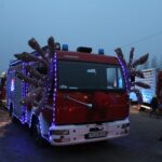 03.12.2022. Skalbmierz. Mikołajkowo-świąteczny konwój / Fot. Marta Gajda-Kruk - Radio Kielce