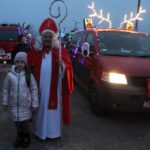 03.12.2022. Skalbmierz. Mikołajkowo-świąteczny konwój / Fot. Marta Gajda-Kruk - Radio Kielce