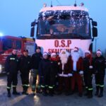 03.12.2022. Skalbmierz. Mikołajkowo-świąteczny konwój / Fot. Marta Gajda-Kruk - Radio Kielce