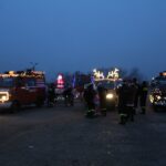 03.12.2022. Skalbmierz. Mikołajkowo-świąteczny konwój / Fot. Marta Gajda-Kruk - Radio Kielce