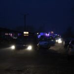 03.12.2022. Skalbmierz. Mikołajkowo-świąteczny konwój / Fot. Marta Gajda-Kruk - Radio Kielce